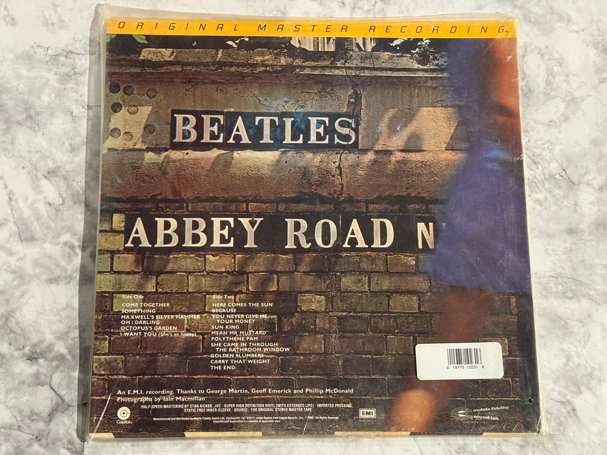 Beatles Abbey Road LP SEALED! MADE IN JAPAN Mobile Fidelity Both Hype Stickers!
