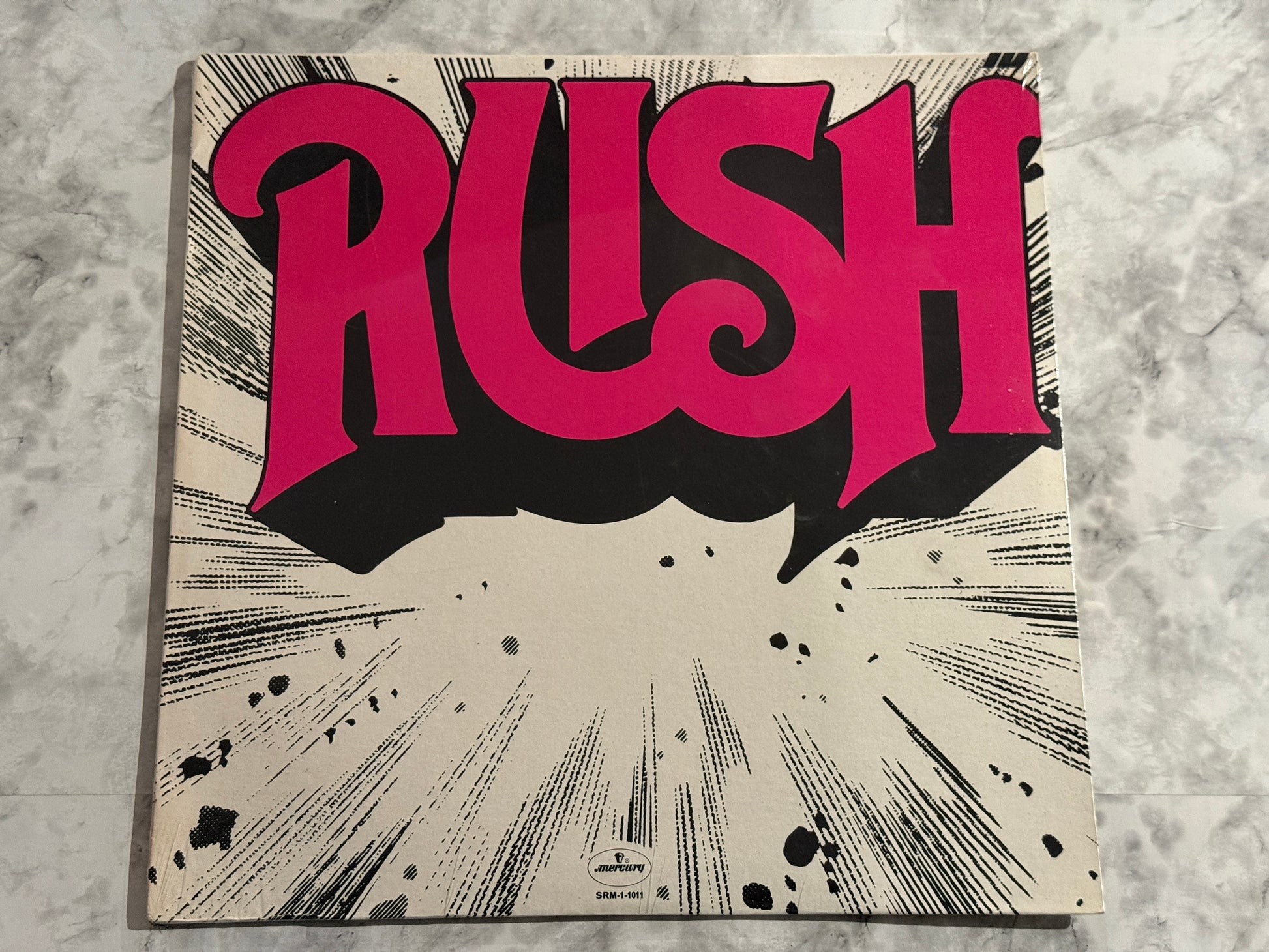 Rush Self-Titled Debut LP 1974 SEALED! USA Press No Barcode Mercury SRM-1-1011