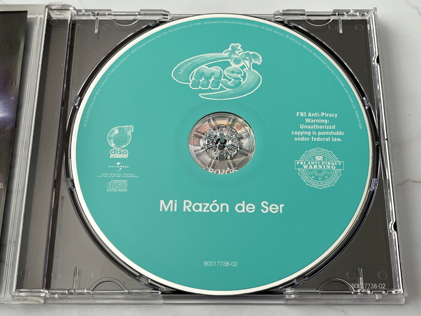 Banda MS de Sergio Lizárraga – Mi Razón de Ser (2012)