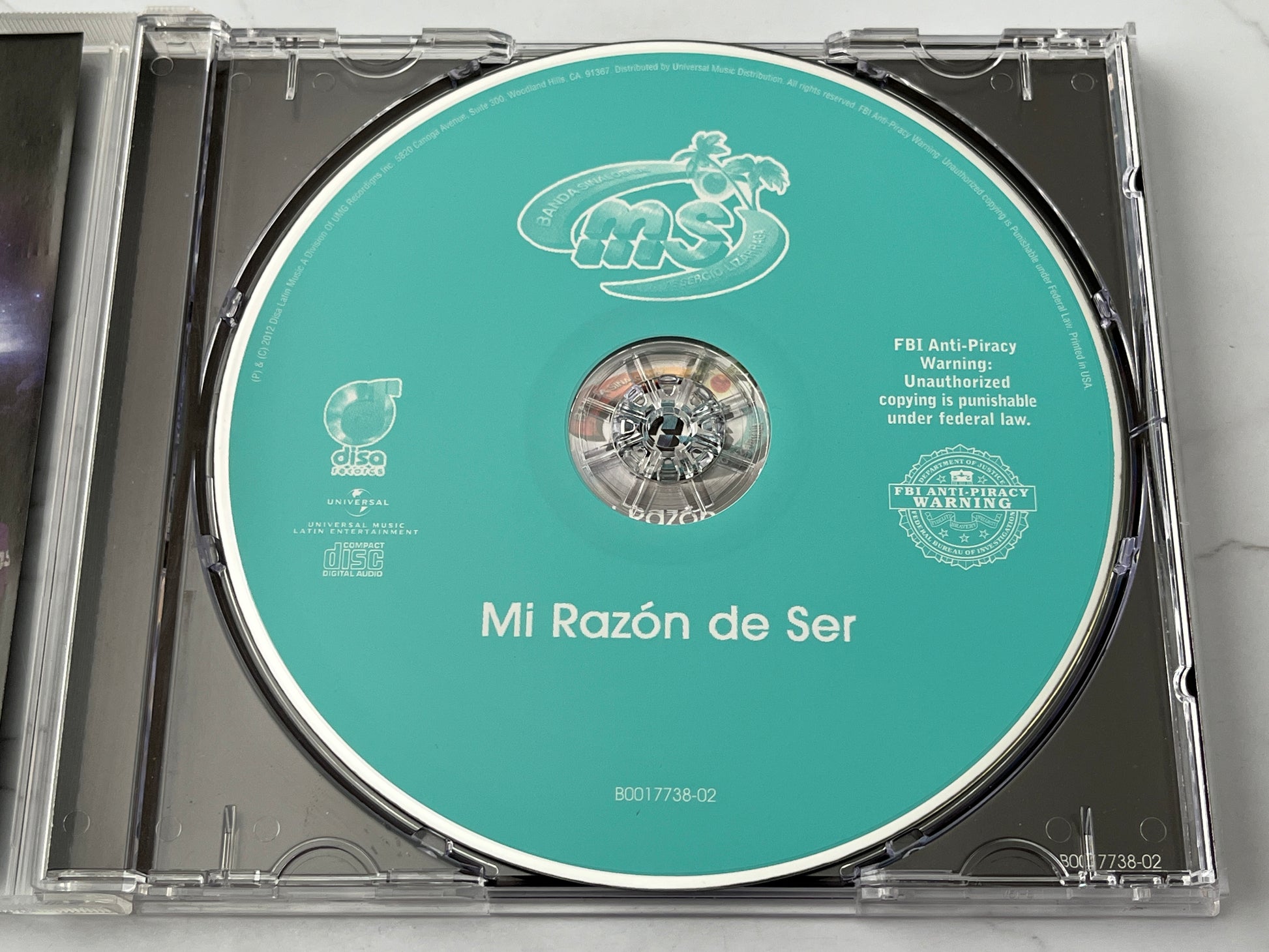Banda MS de Sergio Lizárraga – Mi Razón de Ser (2012)