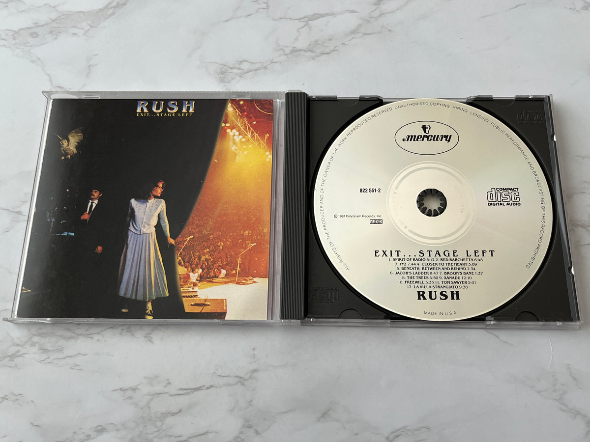 Rush – Exit... Stage Left