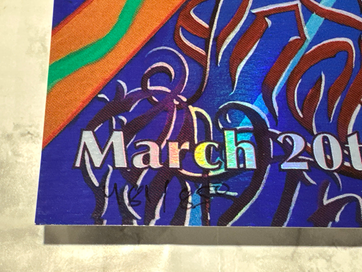 TOOL Concert Poster Cleveland OH 3/20/2022 Alex Grey Foil Numbered 481/850 RARE!