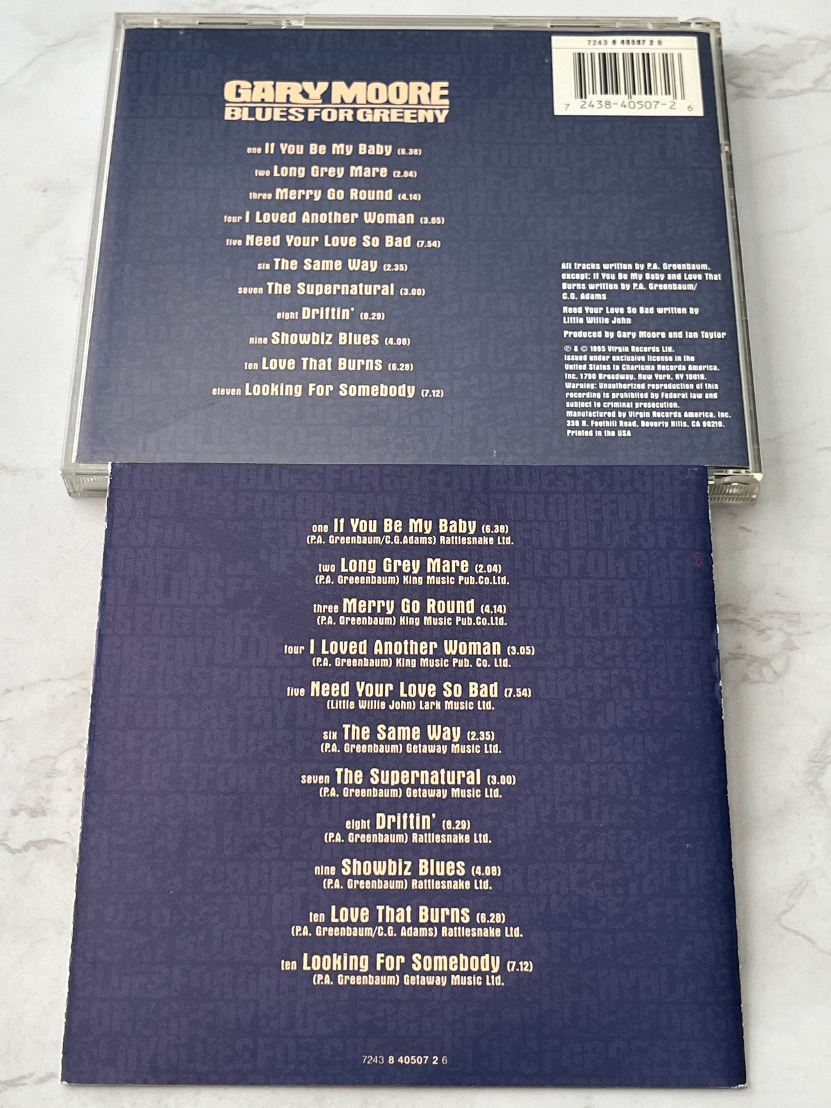 Gary Moore – Blues For Greeny (1995)
