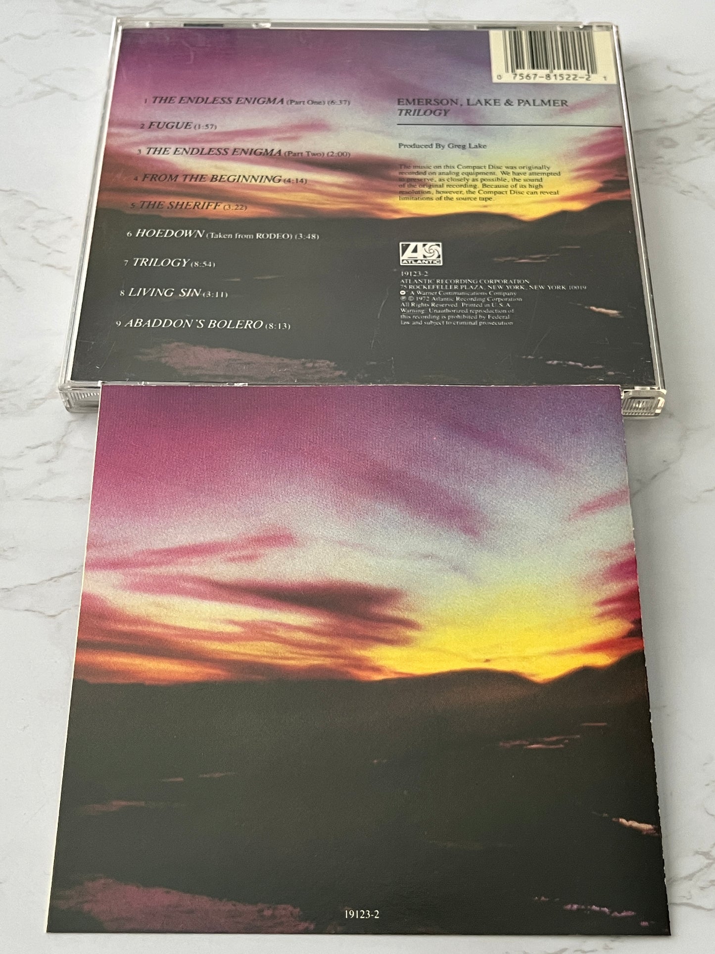 Emerson Lake & Palmer – Trilogy (1972) [JAPAN TARGET ERA]