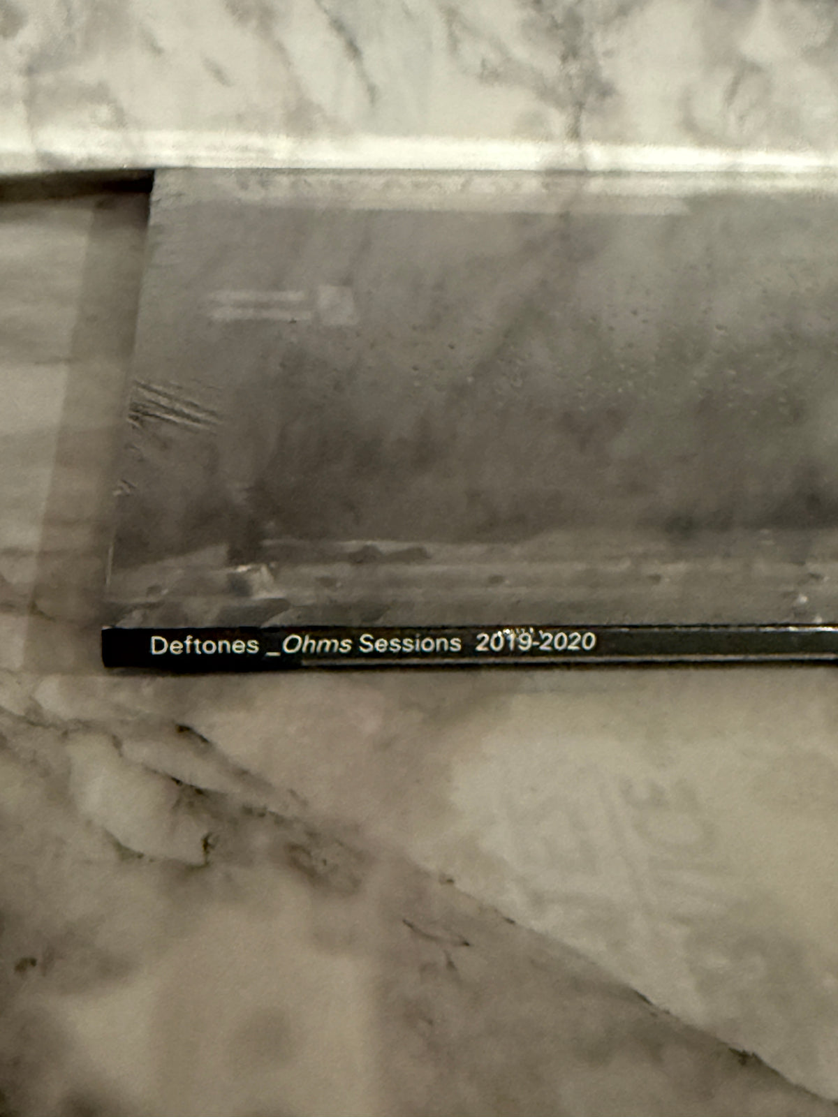 Deftones Ohms LP LIMITED Ed. CLEAR VINYL + Zine SEALED! 2020 COMPLETE RARE! OOP!