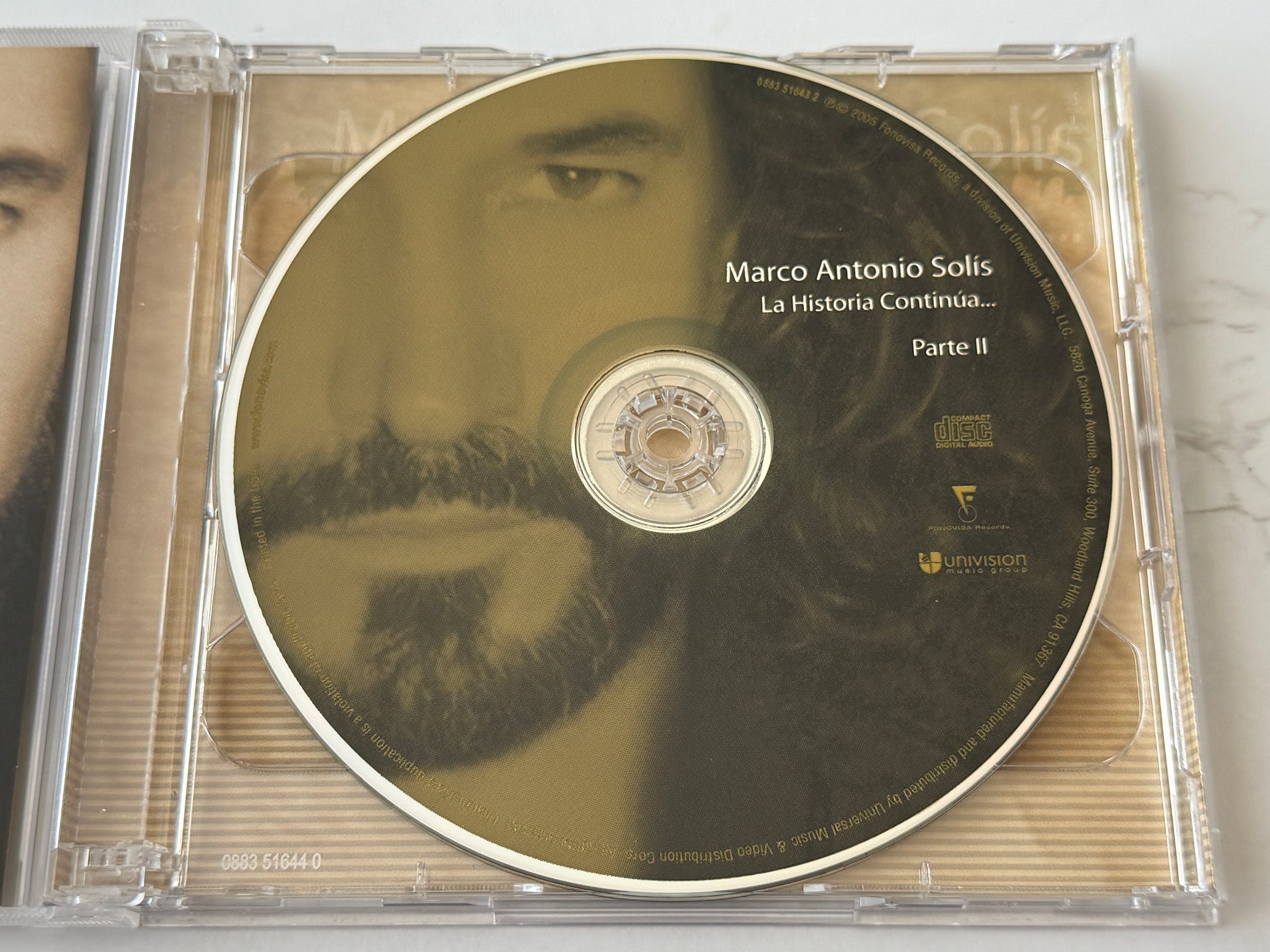 Marco Antonio Solís – La Historia Continúa... Parte II (CD + DVD) (2005)