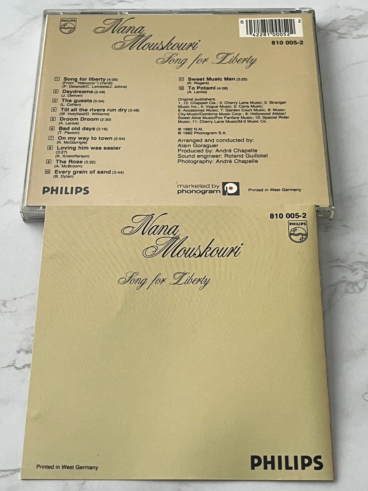 Nana Mouskouri – Song For Liberty (1982) [W GERMANY TARGET ERA]