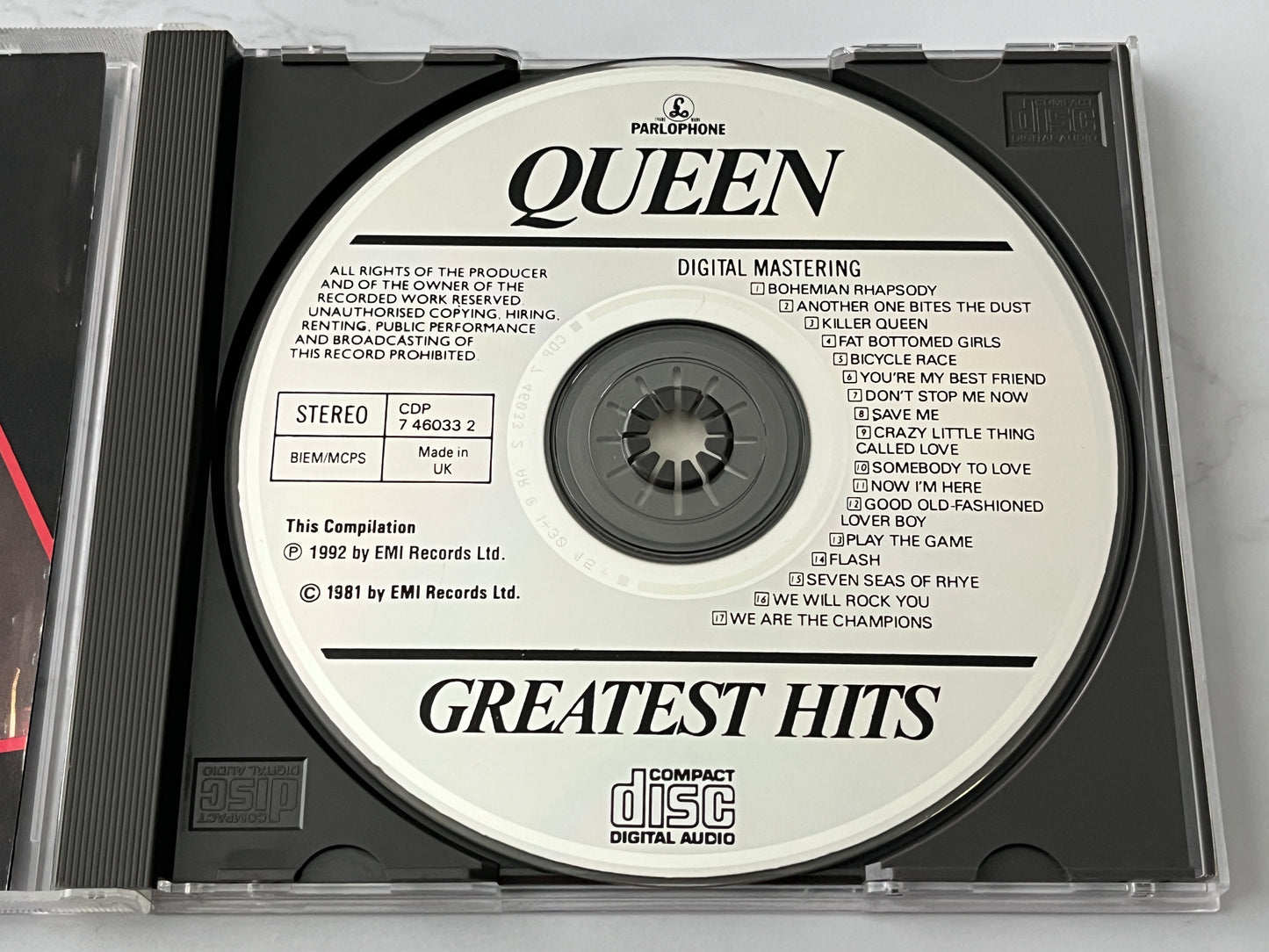 Queen – Greatest Hits (1992) [UK PRESS]