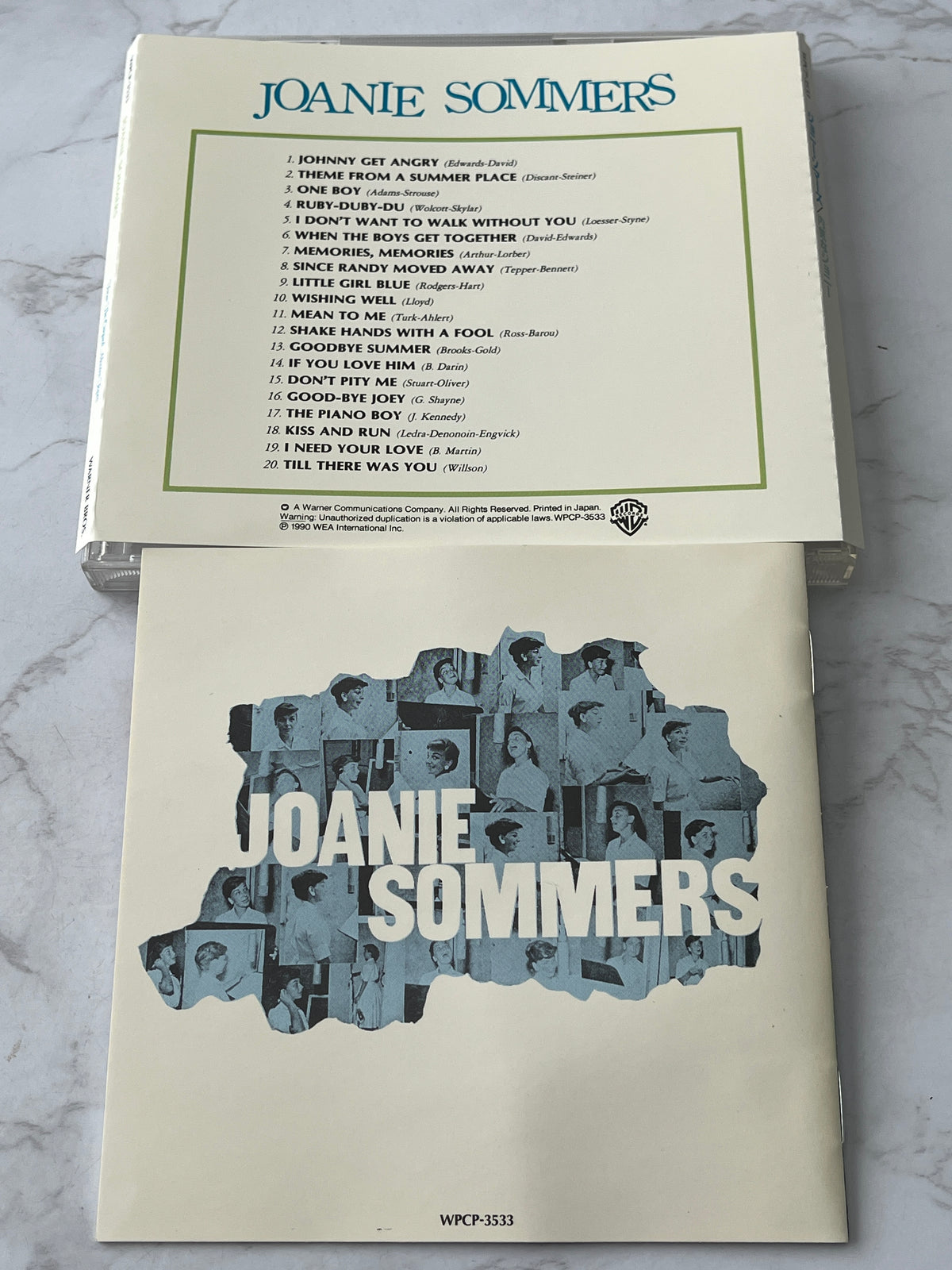 Joanie Sommers – Johnny Get Angry: From The Original Master Tapes (1990) [JAPAN TARGET ERA]
