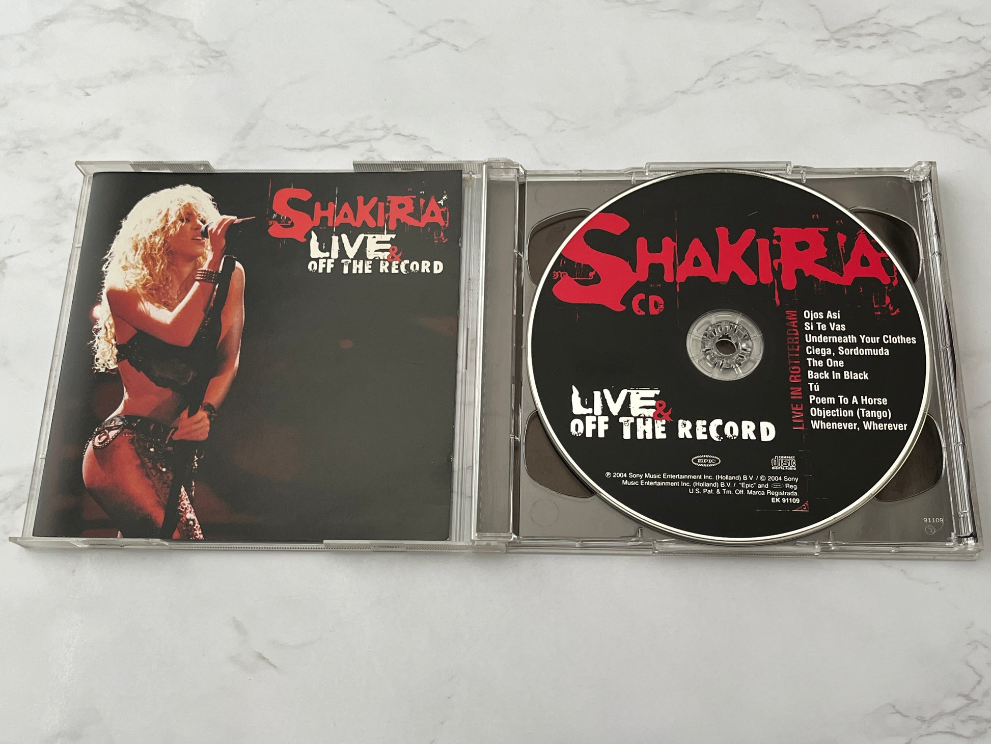 Shakira – Live & Off the Record (CD + DVD Set) (2004)