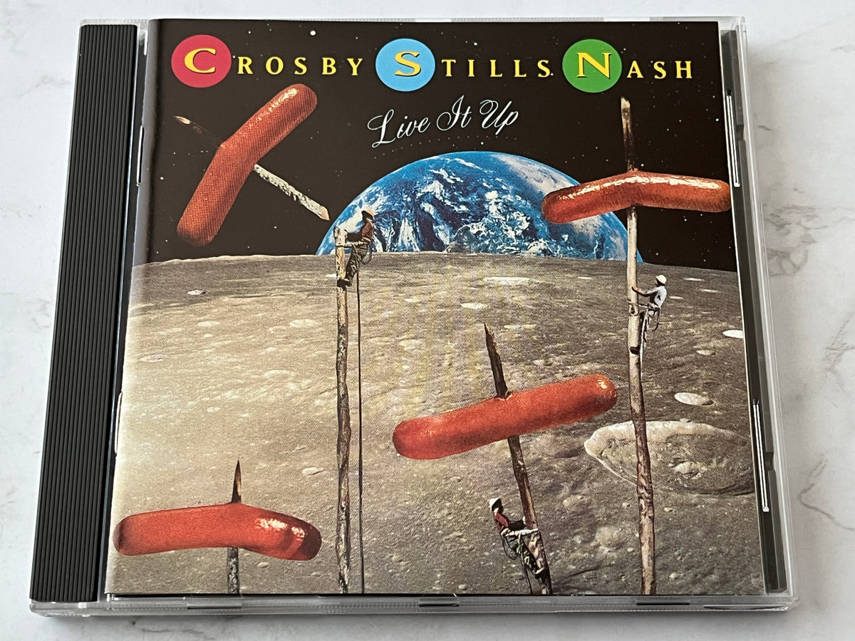 Crosby, Stills & Nash – Live It Up (1990)