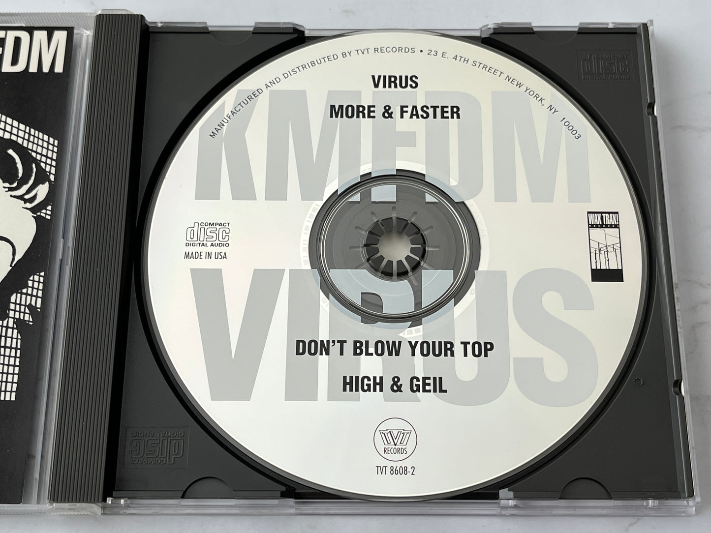 KMFDM – Virus (CD Maxi Single) (1989)