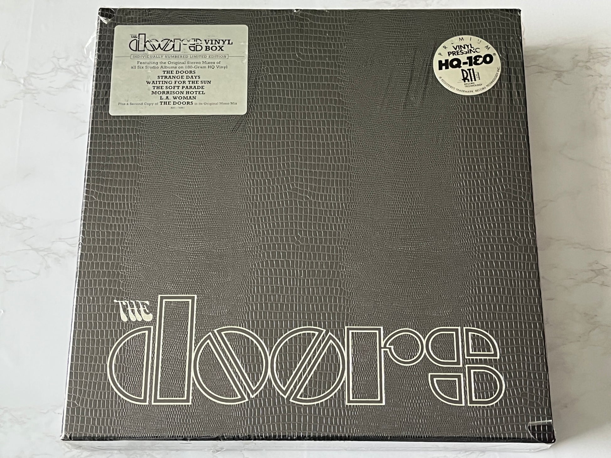 The Doors Vinyl Box 7 LP SEALED! 180 Gm Audiophile Press RARE 2008 Rhino #03145