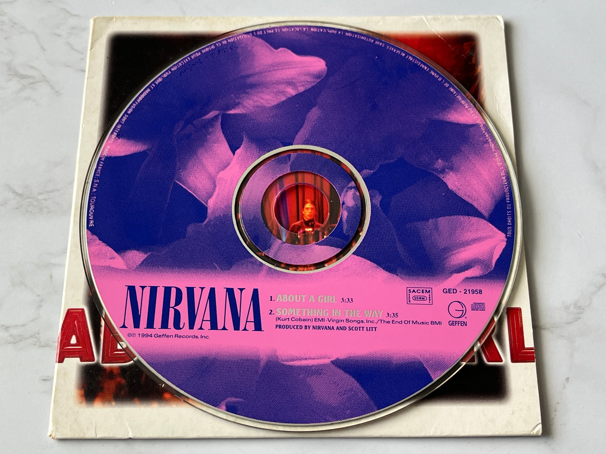 Nirvana – About A Girl (CD Single) (1994)