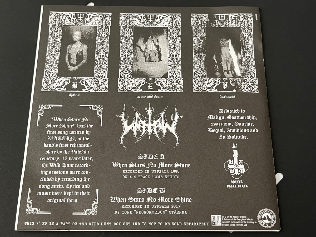 Watain The Wild Hunt LP CONFIRMED SIGNED Box Set 2013 Century Media VERY RARE!