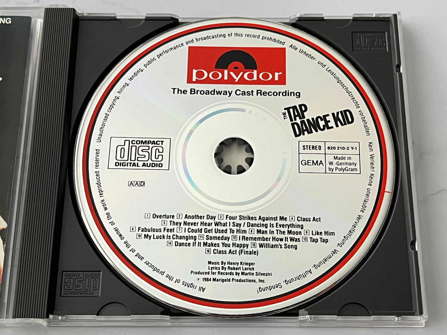 Various Artists (Original Broadway Cast) – The Tap Dance Kid (1983) [W GERMANY TARGET ERA]