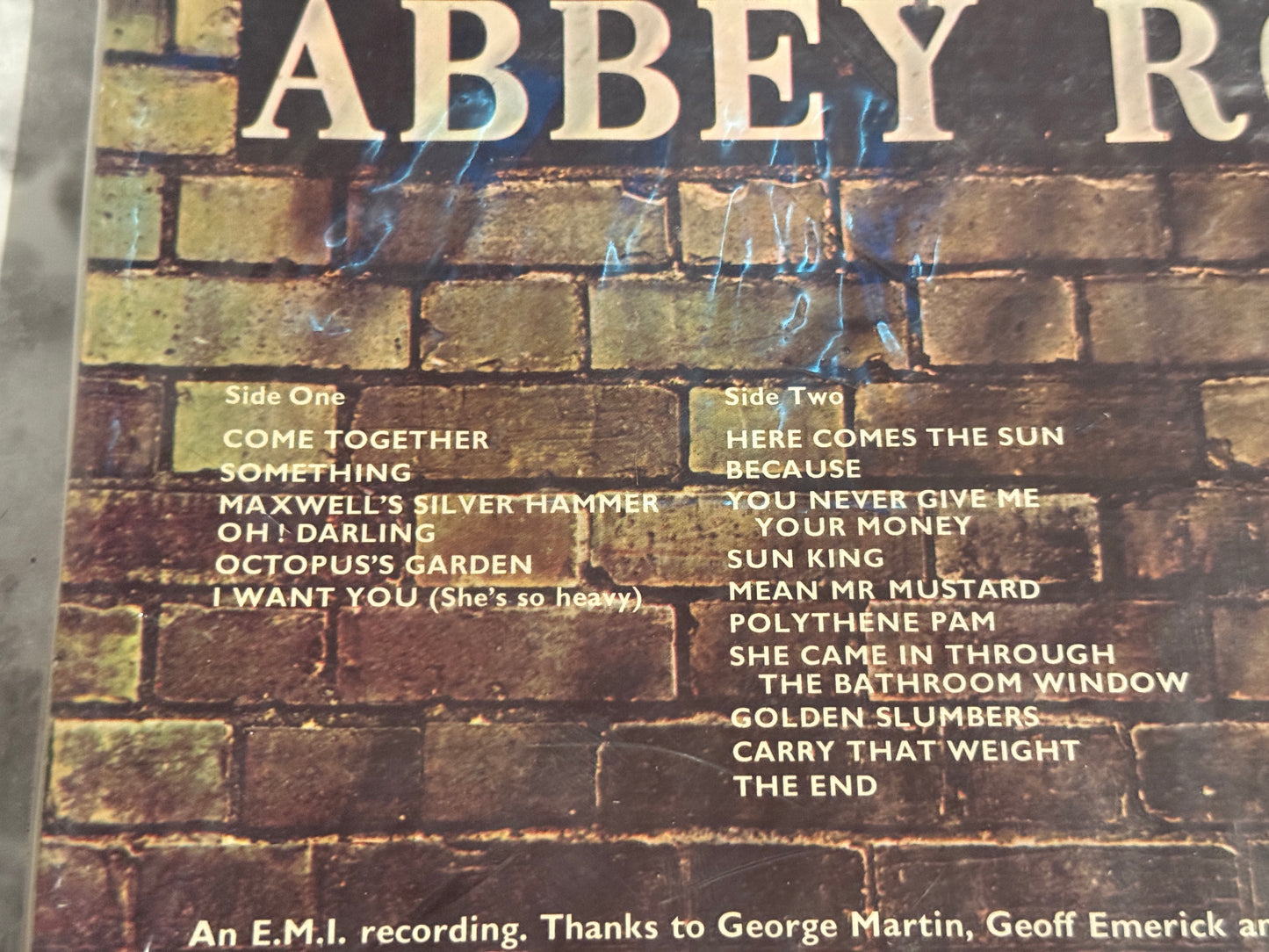 Beatles Abbey Road LP SEALED! MADE IN JAPAN Mobile Fidelity Both Hype Stickers!