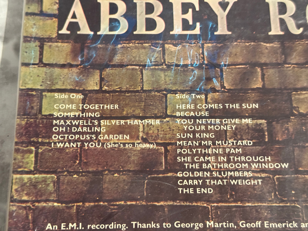 Beatles Abbey Road LP SEALED! MADE IN JAPAN Mobile Fidelity Both Hype Stickers!