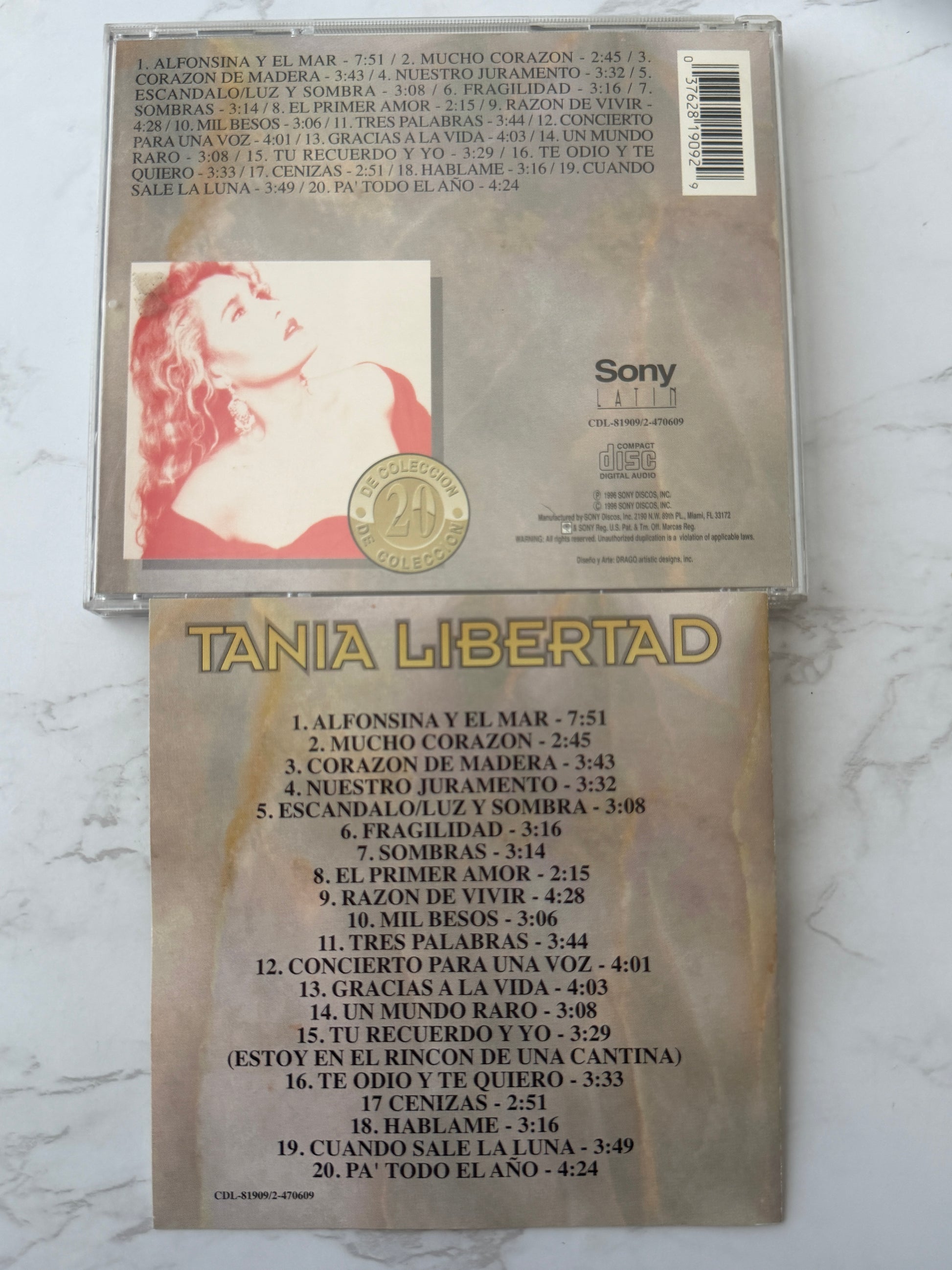 Tania Libertad – 20 De Colección (1996)