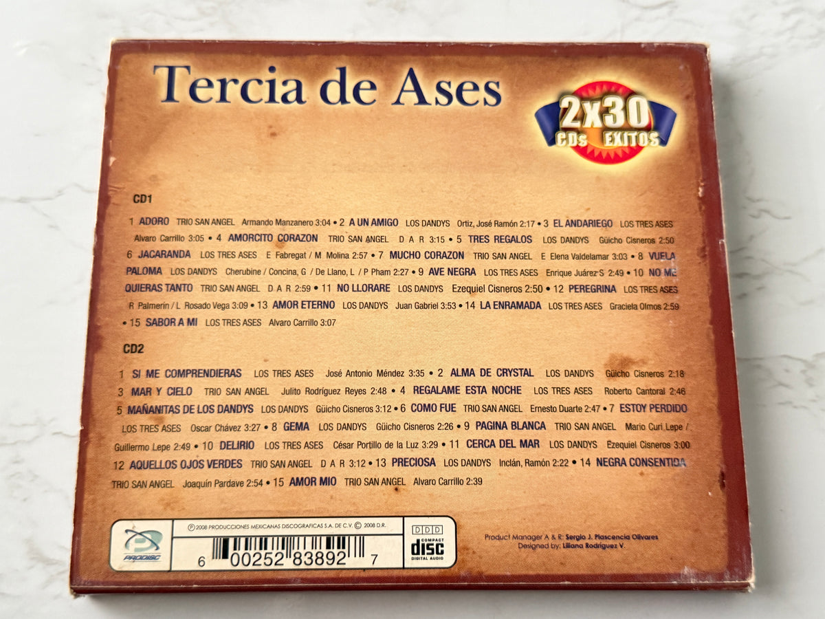 Los Tres Ases / Los Dandys / Trio San Angel – Tercia De Ases (2-CD Set) (2008)