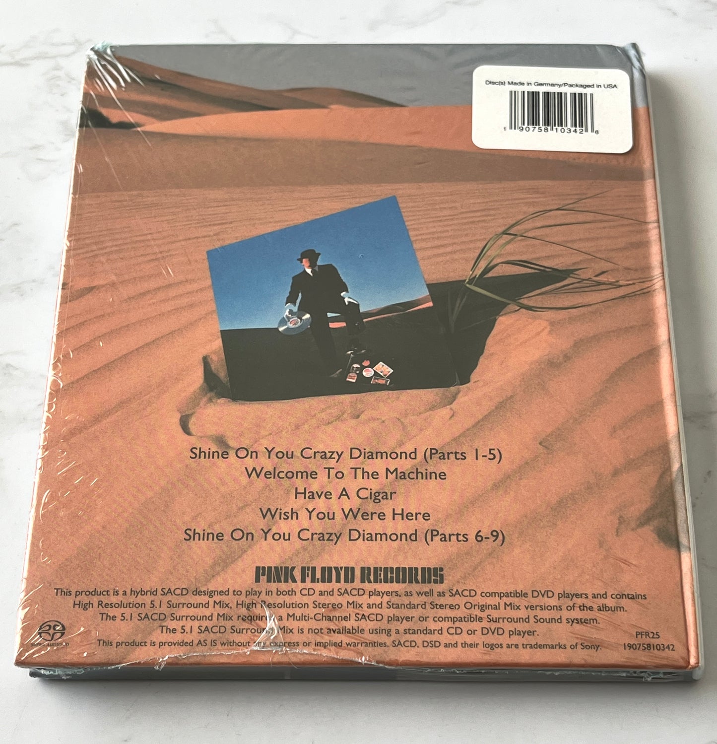 Pink Floyd – Wish You Were Here (Hybrid SACD) (SACD) (2019) [GERMAN PRESS]