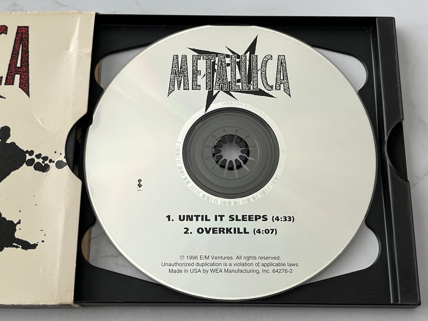 Metallica – Until It Sleeps (CD Single) (1996)