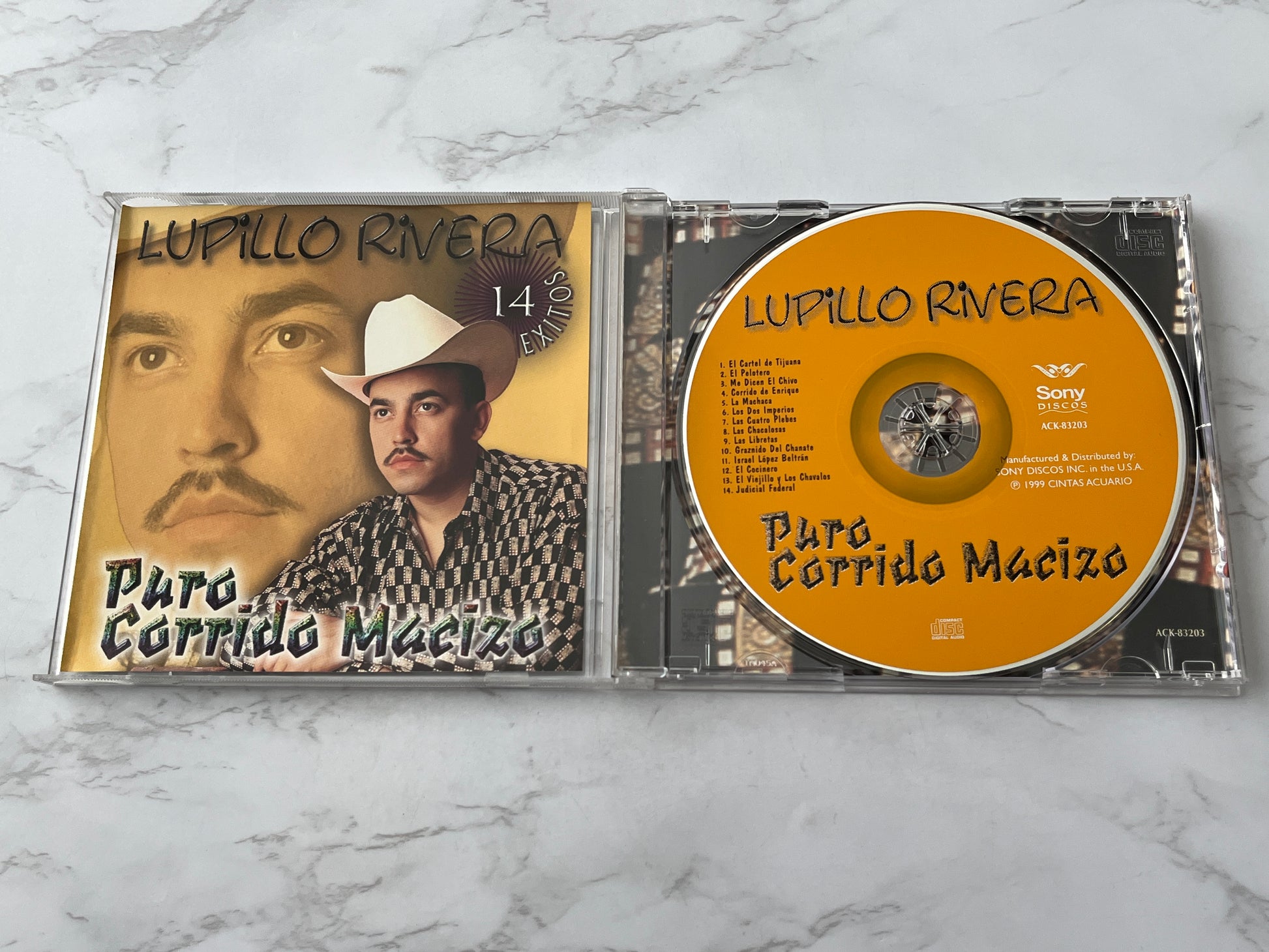 Lupillo Rivera – 14 Exitos: Puro Corrido Macizo (1999)