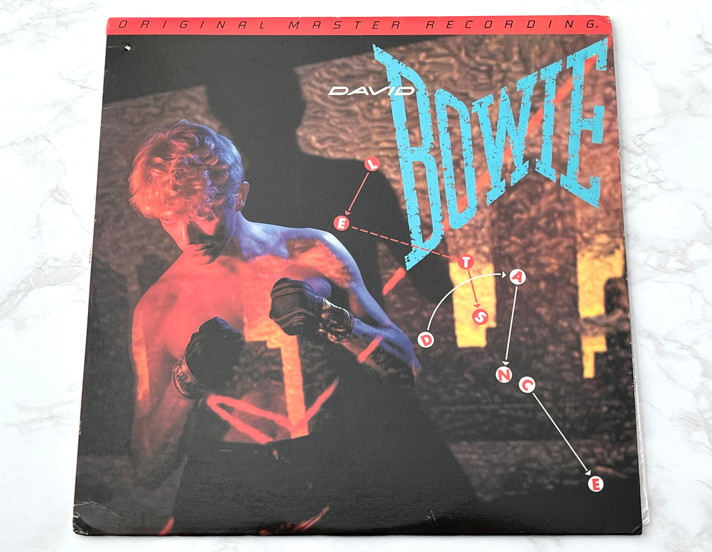 David Bowie Let's Dance LP MFSL JAPAN PRESS COMPLETE! RARE Mobile Fidelity 1-083