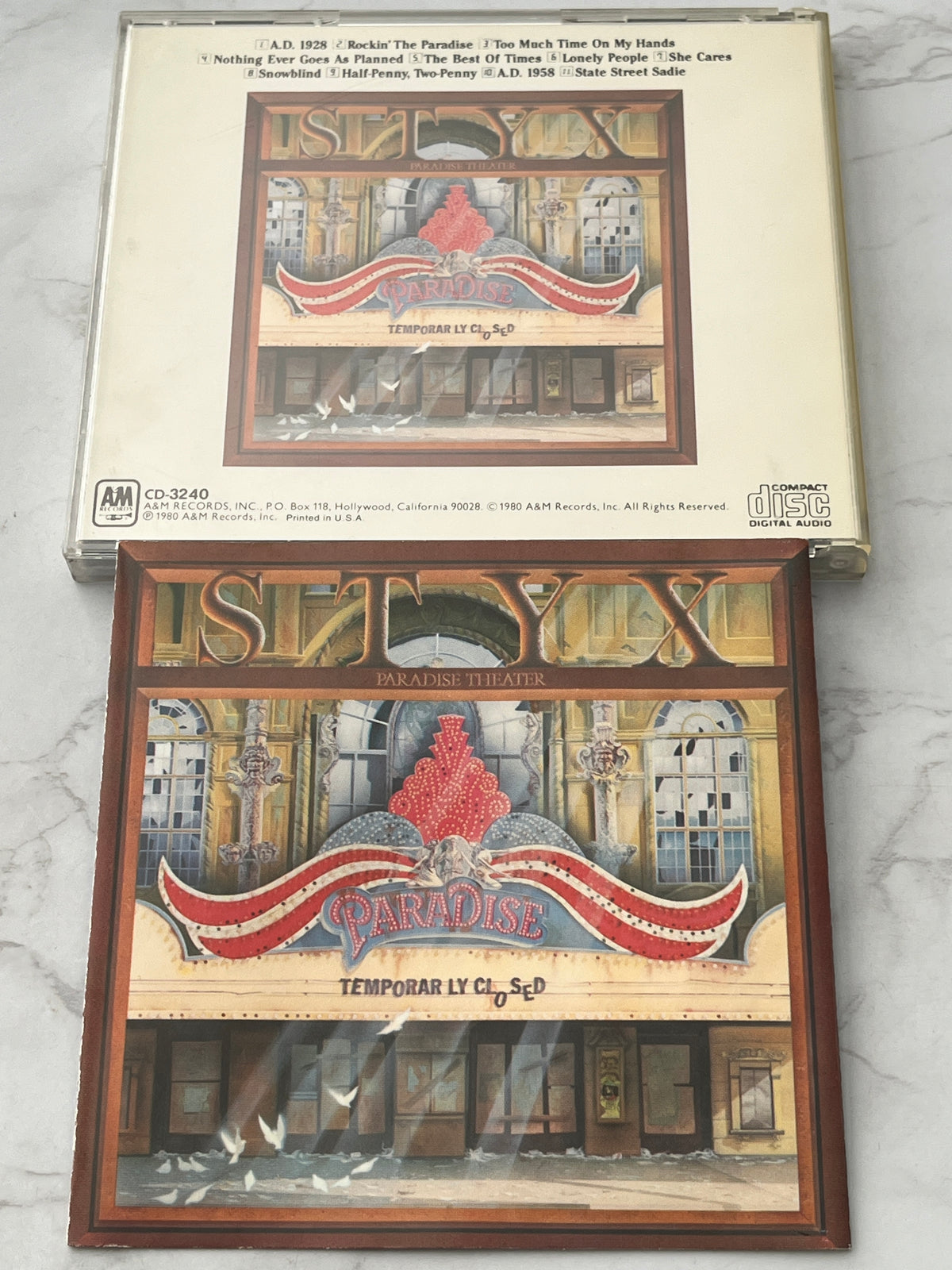 Styx – Paradise Theatre (1980) [JAPAN TARGET ERA]