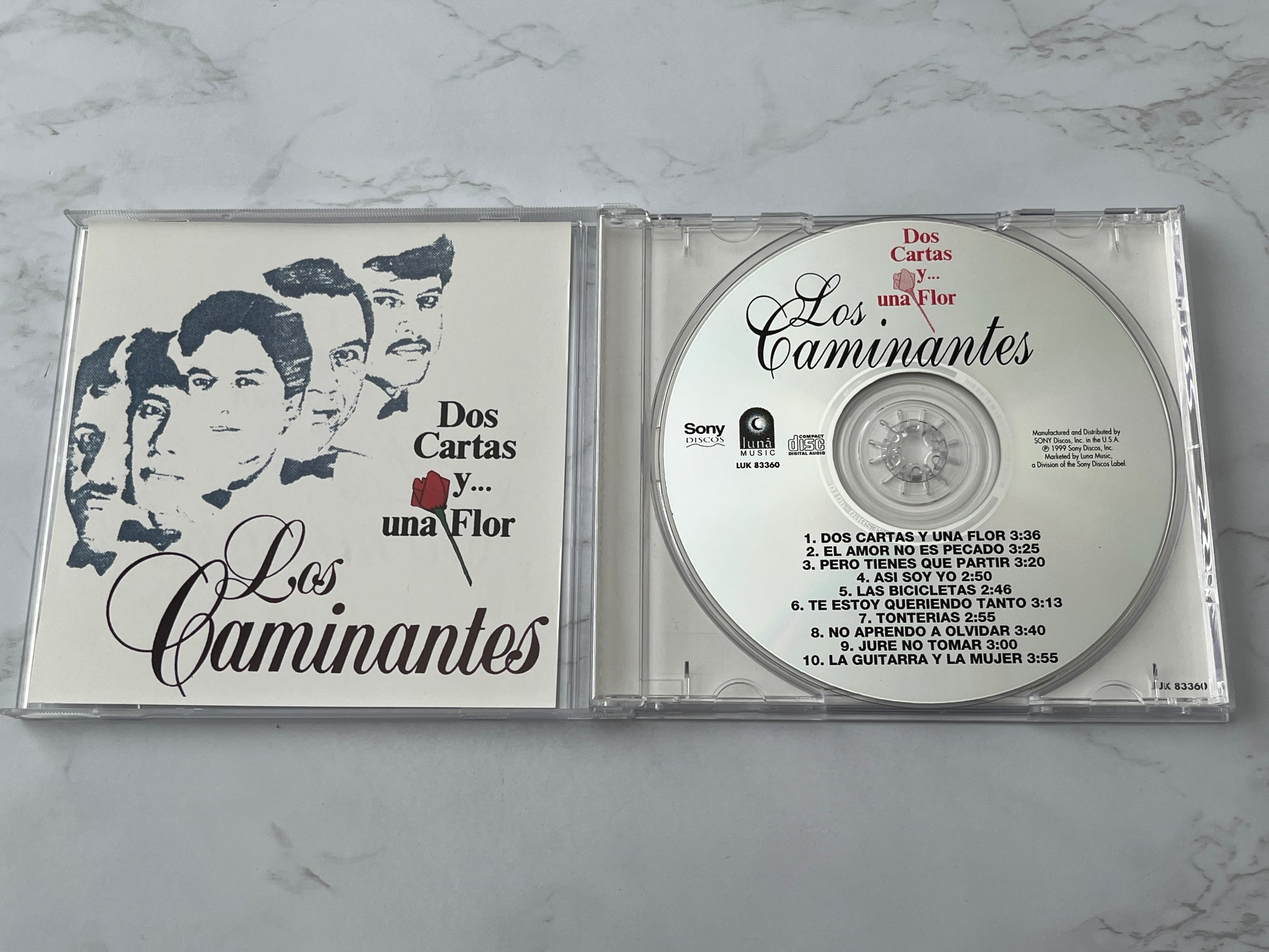 Los Caminantes – Dos Cartas y... Una Flor (1991)
