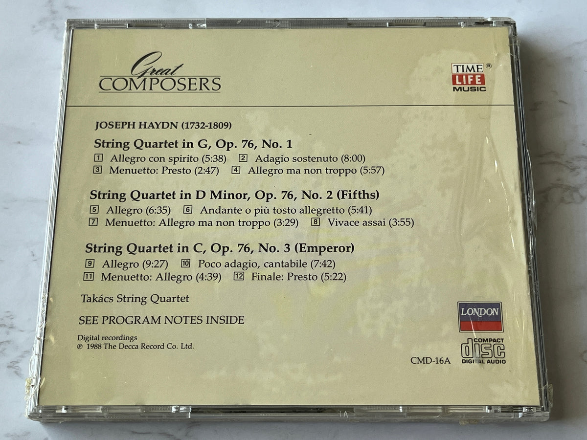 Joseph Haydn – Great Composers: Haydn (Disc A)