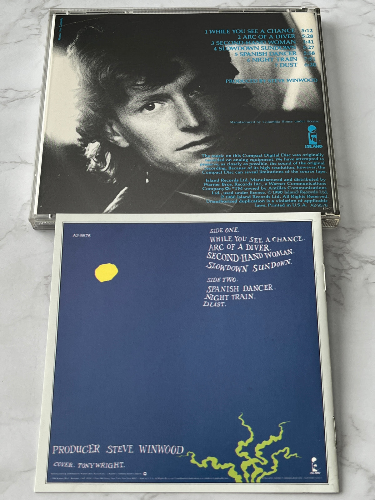 Steve Winwood – Arc Of A Diver [DADC PRESS]