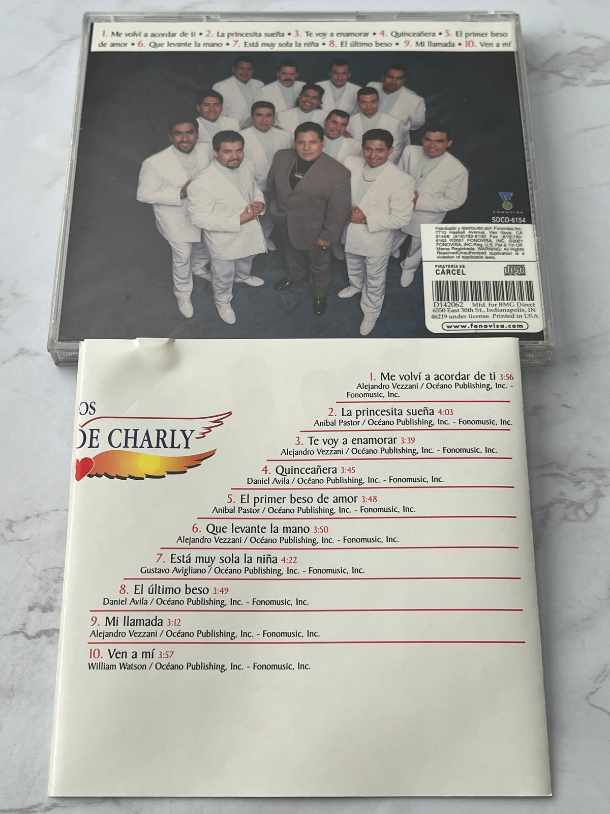 Los Angeles de Charly – Te Voy a Enamorar (2001)