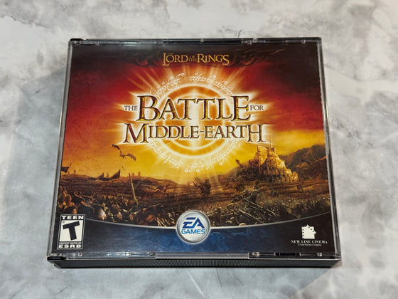 Lord Of The Rings Battle For Middle-Earth PC 4 Disc Set 2004 EA Games CIB