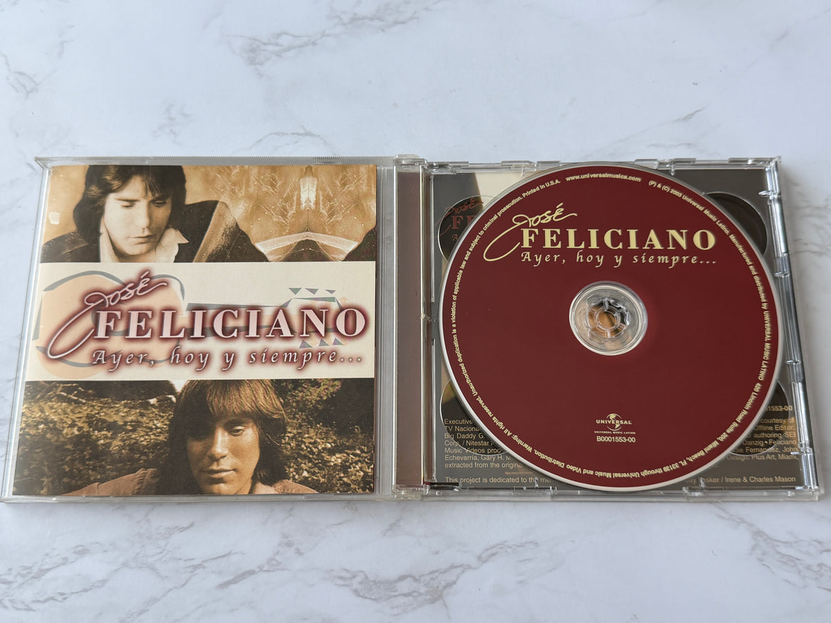 José Feliciano – Ayer, Hoy Y Siempre... (CD + DVD) (2003)