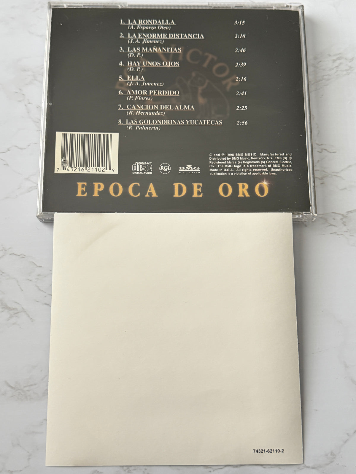 La Rondalla Tapatia – Epoca De Oro (1998)