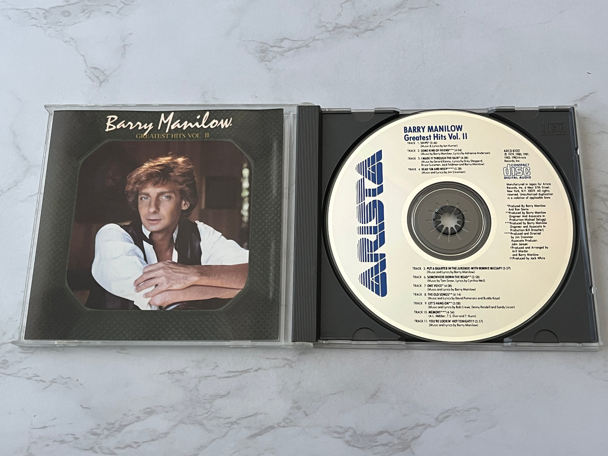 Barry Manilow – Greatest Hits Vol. II (1984) [JAPAN TARGET ERA]