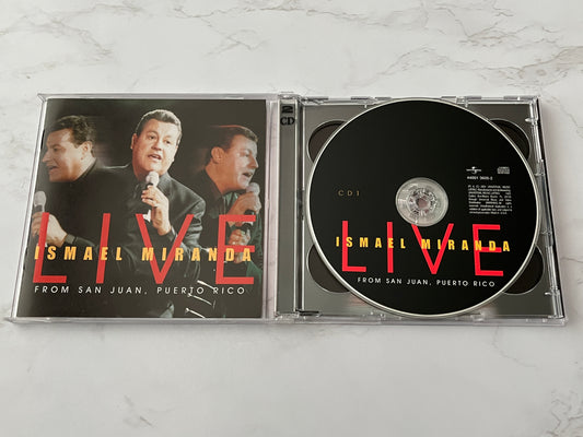 Ismael Miranda – Live From San Juan, Puerto Rico (2-CD Set) (2001)