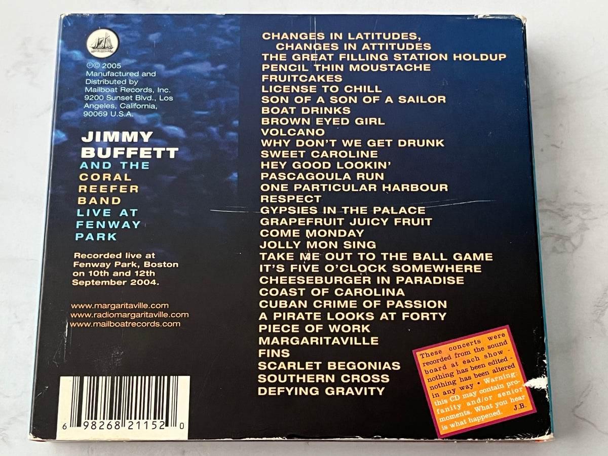 Jimmy Buffett – Live At Fenway Park (2-CD + DVD) (2005)