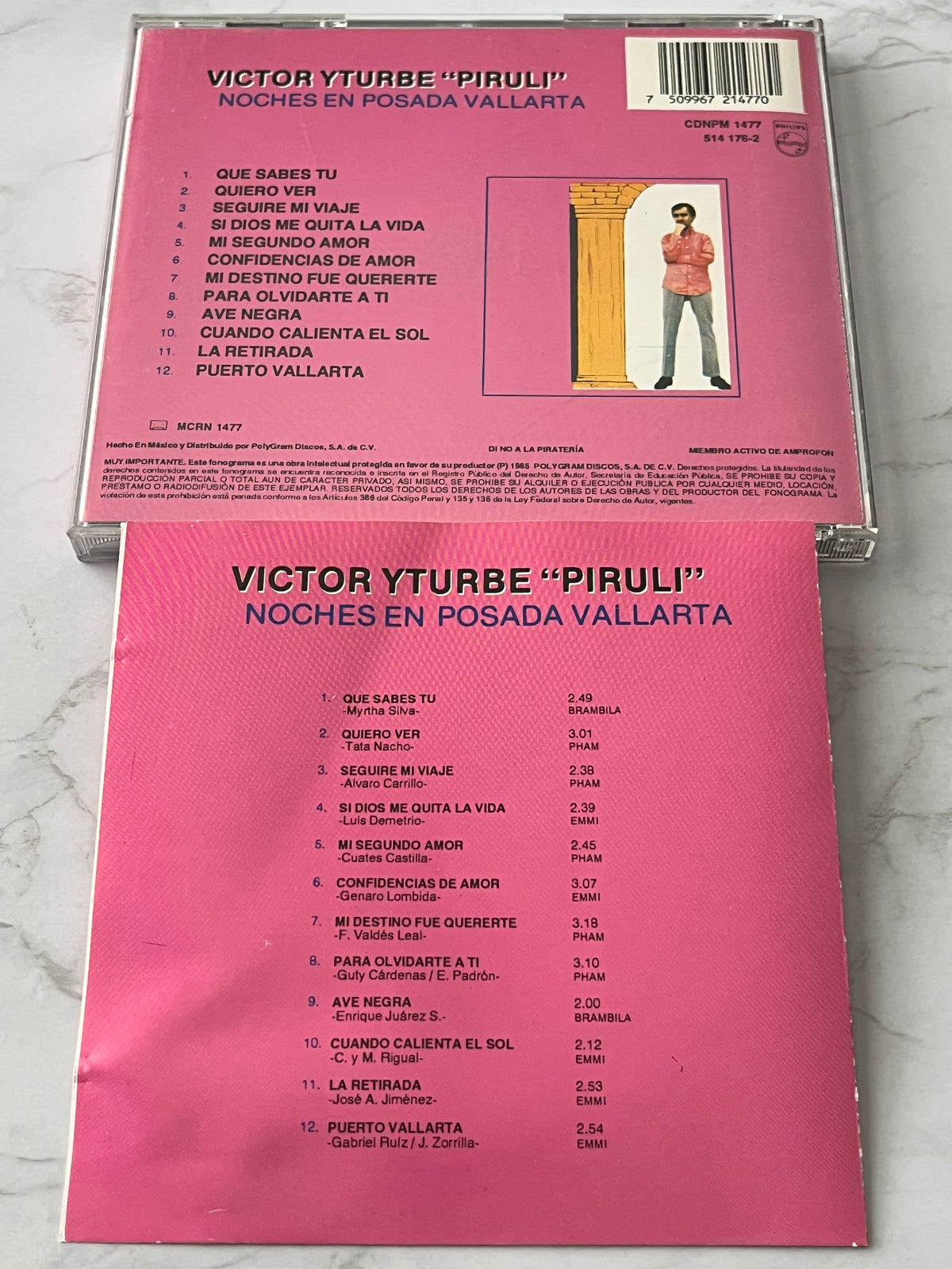 Víctor Yturbe 'Pirulí' – Noches en Posada Vallarta (1985)