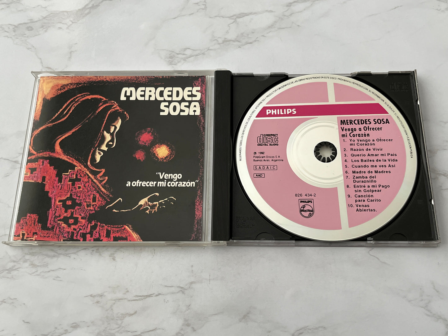 Mercedes Sosa – Vengo A Ofrecer Mi Corazón