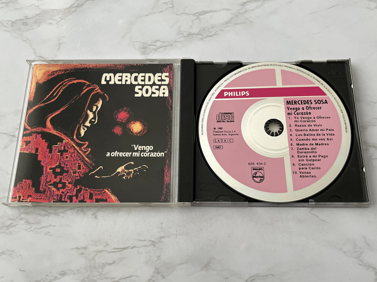 Mercedes Sosa – Vengo A Ofrecer Mi Corazón