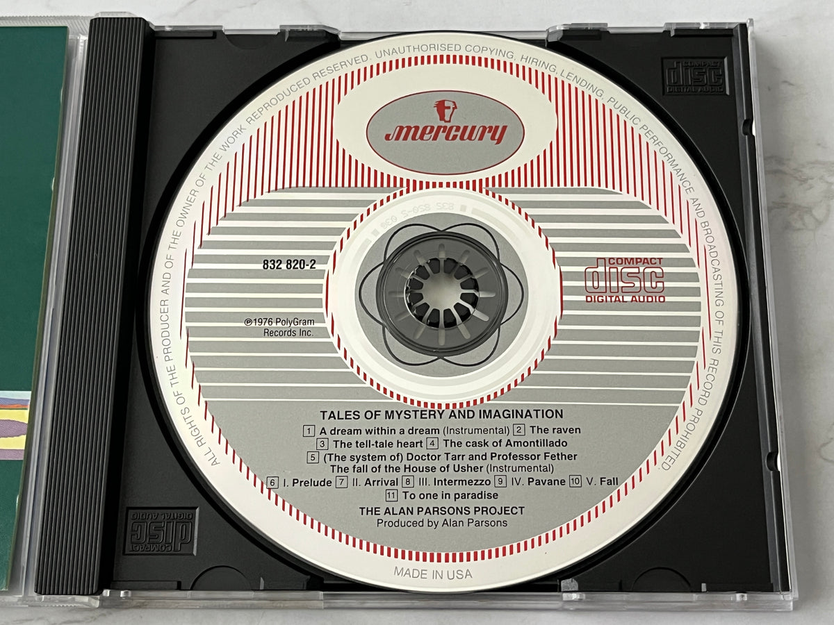 The Alan Parsons Project – Tales Of Mystery And Imagination: Edgar Allan Poe (1987)