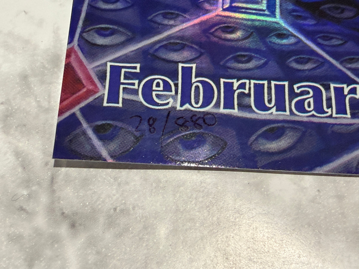 TOOL Concert Poster Philadelphia PA 2/20/2022 Alex Grey Foil Low Number 28/880