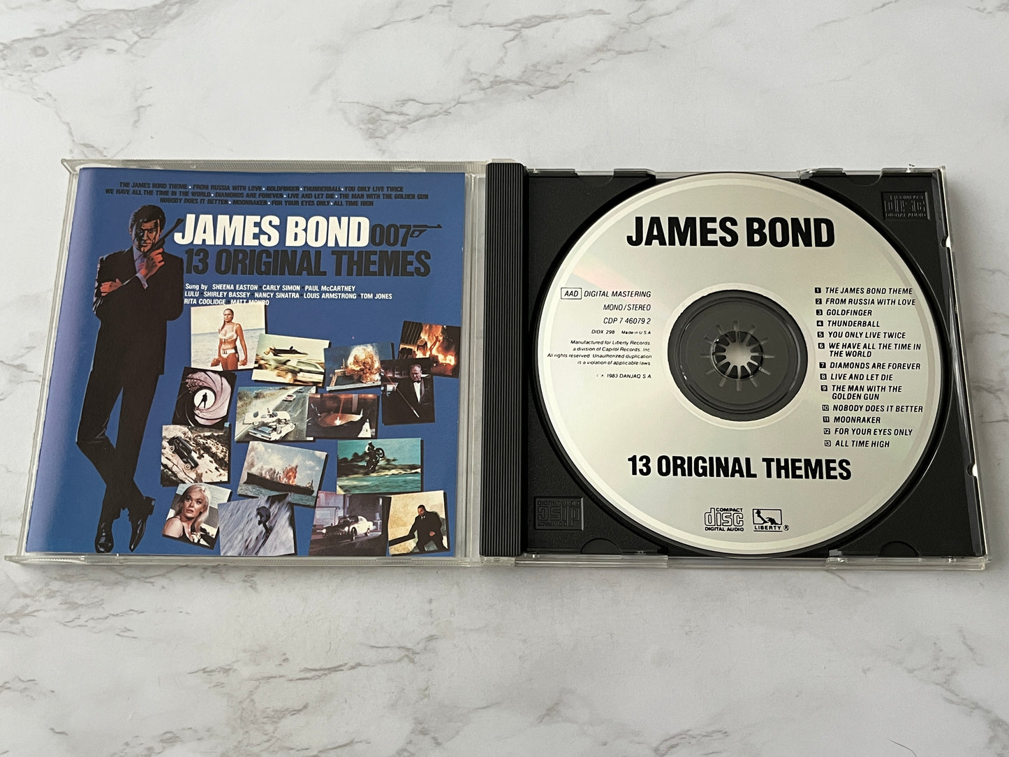James Bond 13 Original Themes (1983)