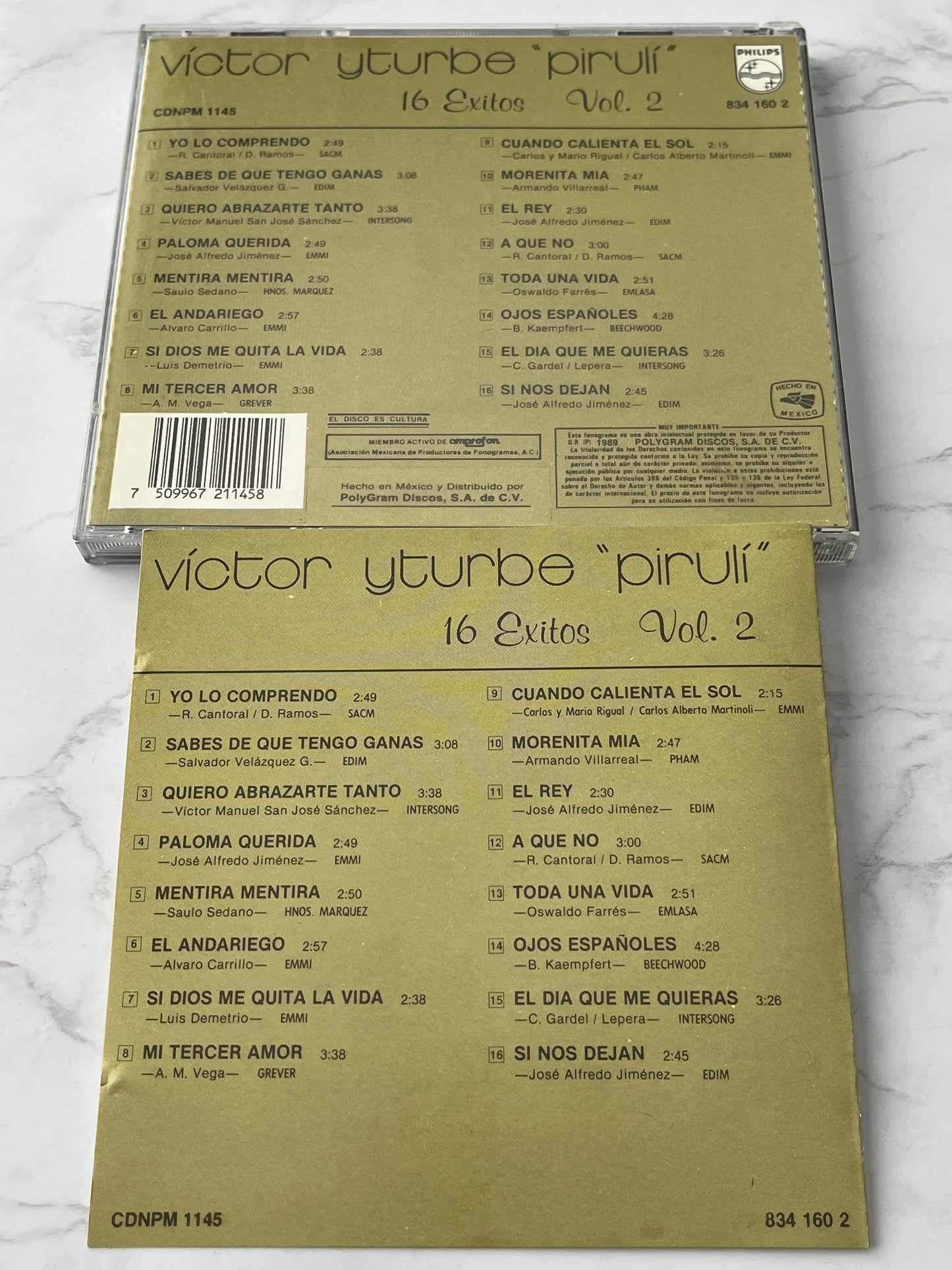 Víctor Yturbe 'Pirulí' – 16 Éxitos Vol. 2