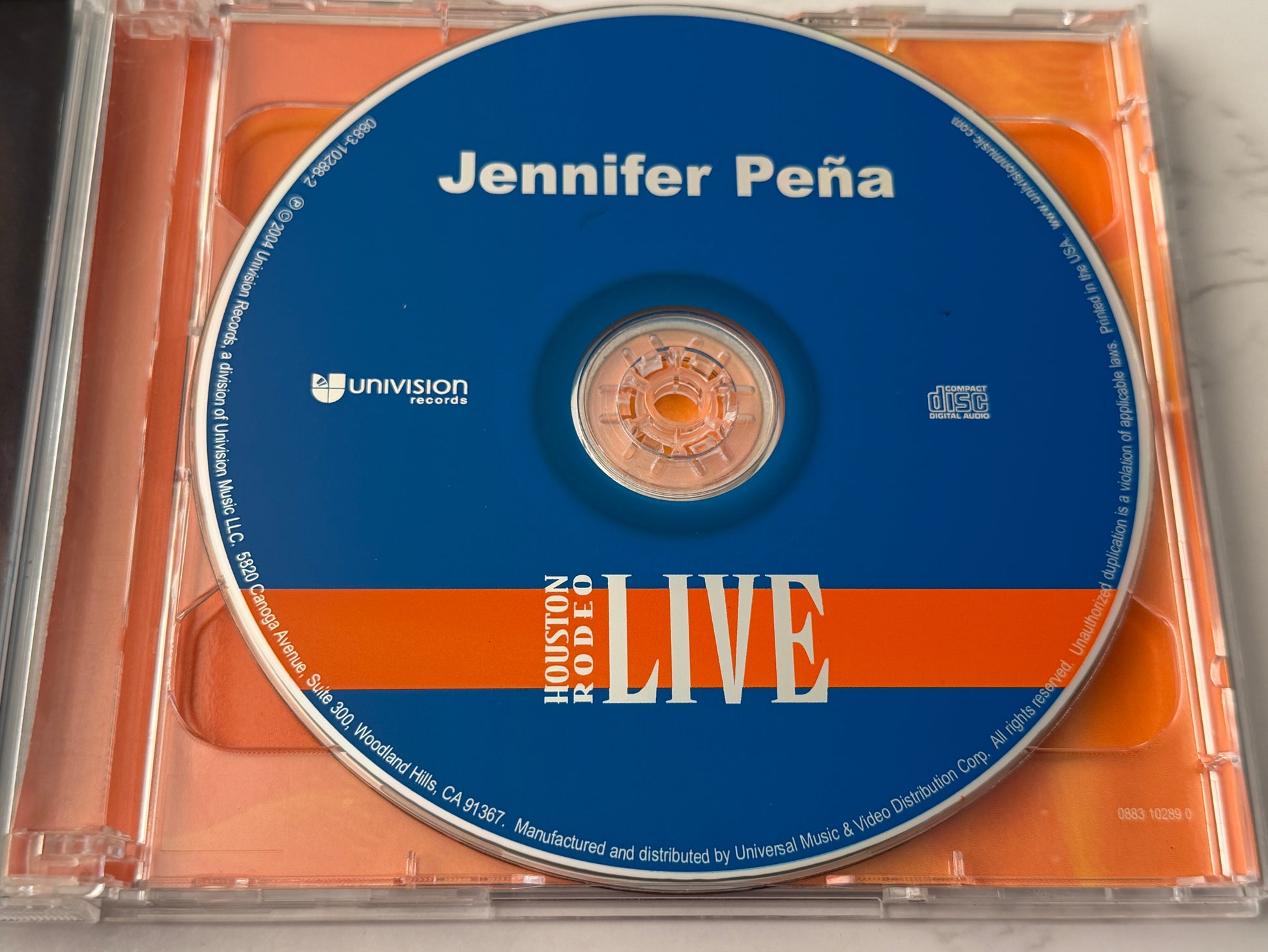 Jennifer Peña – Houston Rodeo Live (CD + DVD) (2004)