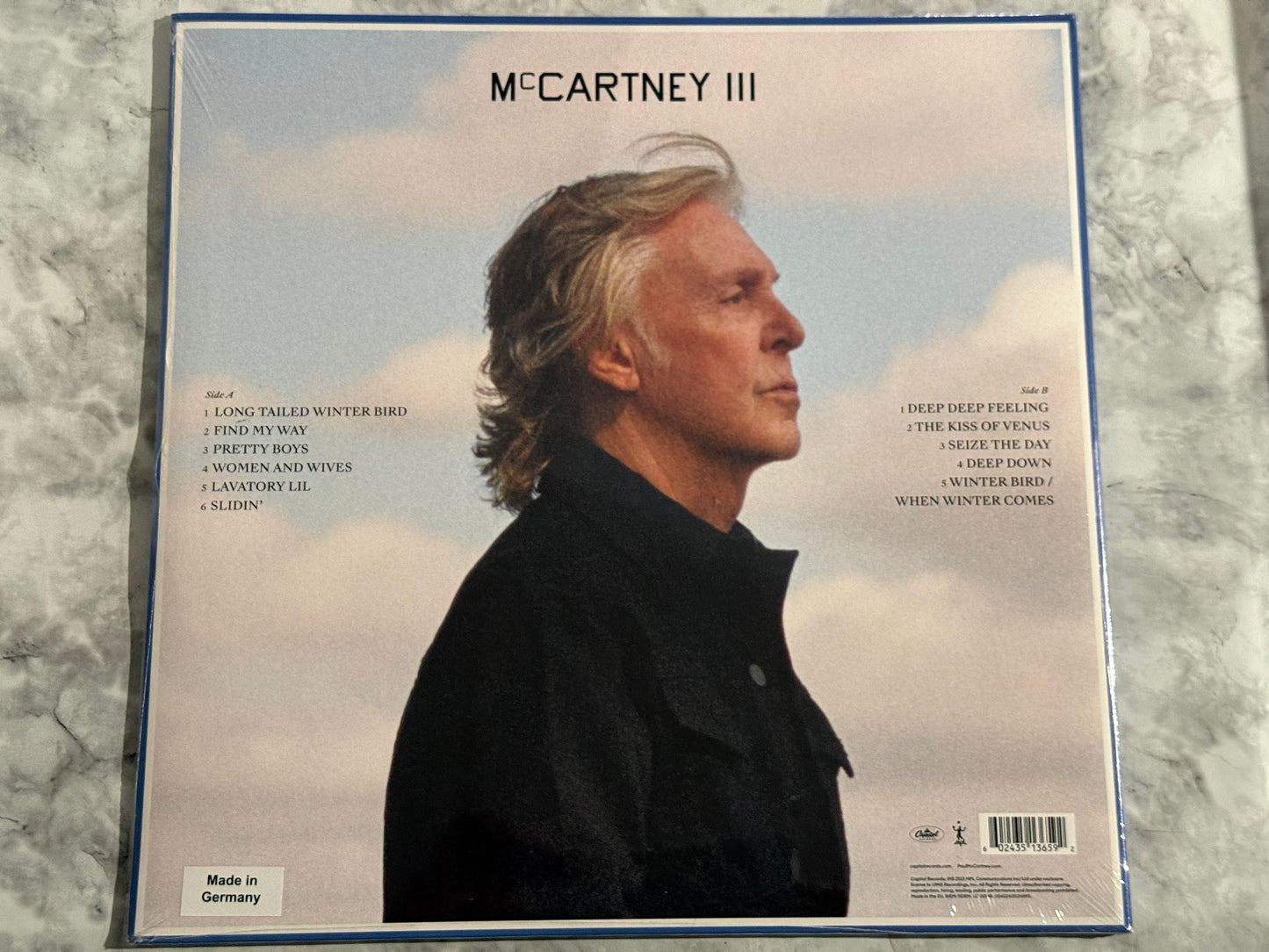 Paul McCartney McCartney III LP 2020 SEALED! Capitol Hype Sticker Germany Import