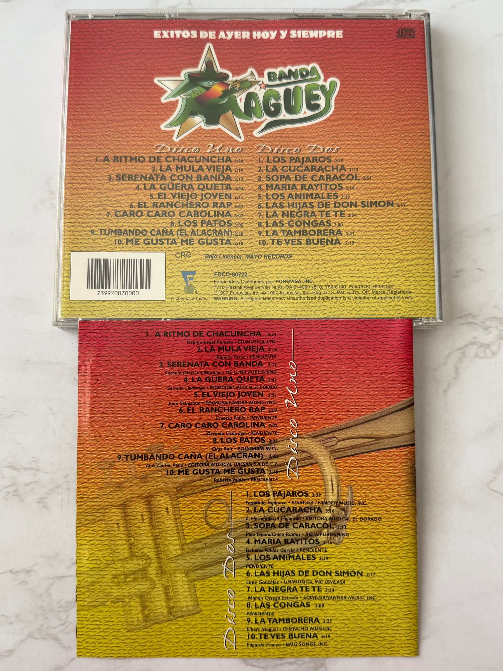 Banda Maguey – Éxitos De Ayer Hoy Y Siempre (2 (1997)