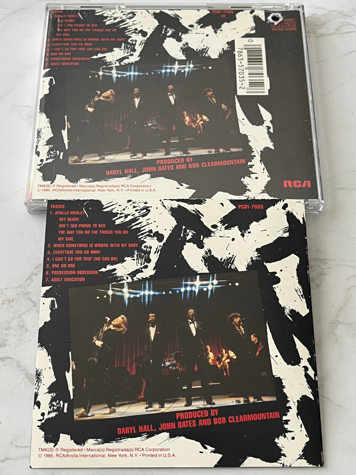 Daryl Hall & John Oates – Live At The Apollo With David Ruffin & Eddie Kendrick (1985)